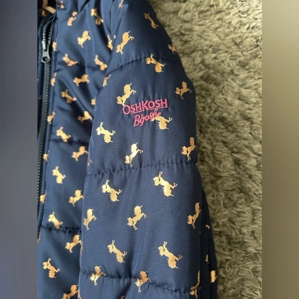 OshKosh Bgosh jacket fading unicorn